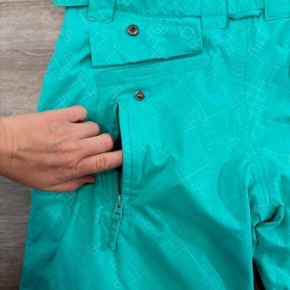 Powder Room Lil Chicks Womens Core 5000mm Snow Snowboard Ski Pants M - Picture 13 of 15